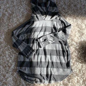 Striped hoodie